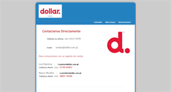 Desktop Screenshot of dollar.com.gt